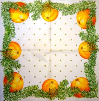 160 Zitronen, Orangen - 3-lagig